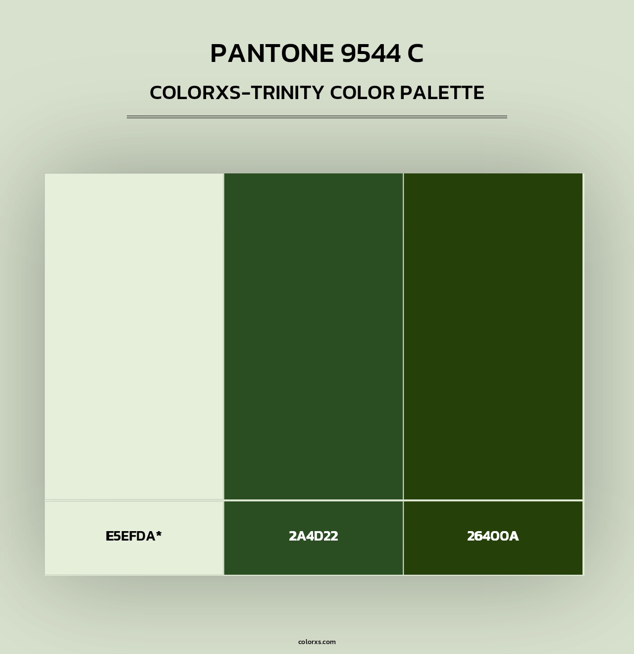 PANTONE 9544 C - Colorxs Trinity Palette