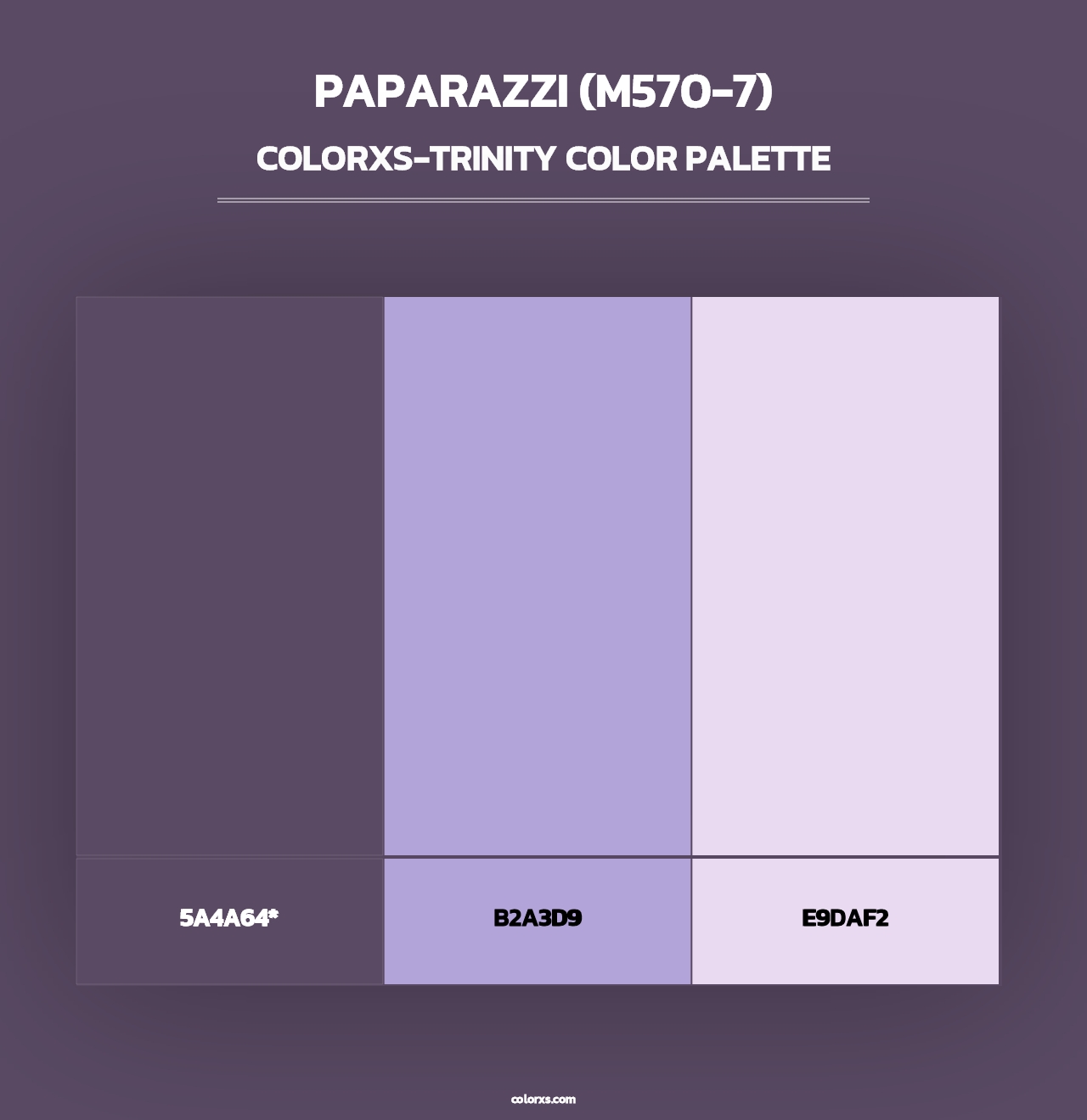 Paparazzi (M570-7) - Colorxs Trinity Palette