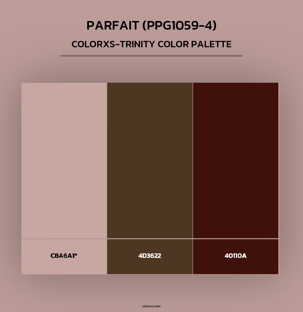 Parfait (PPG1059-4) - Colorxs Trinity Palette