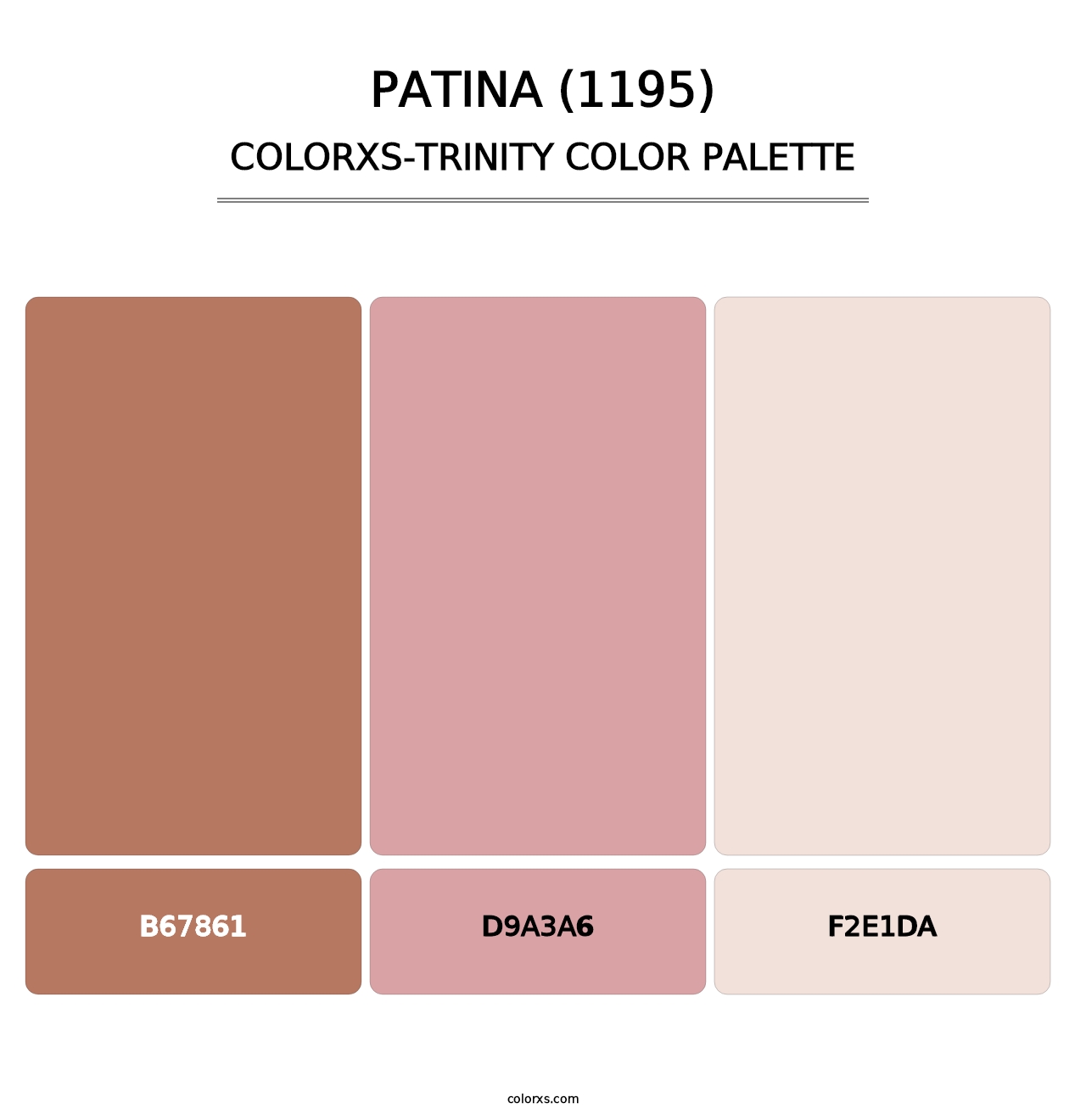 Patina (1195) - Colorxs Trinity Palette
