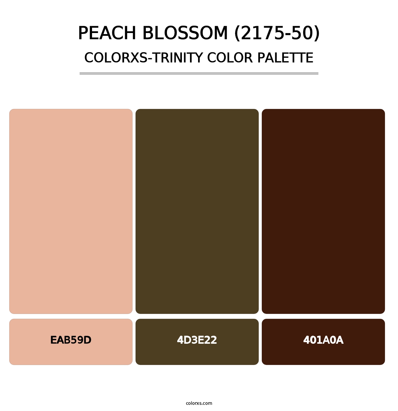 Peach Blossom (2175-50) - Colorxs Trinity Palette