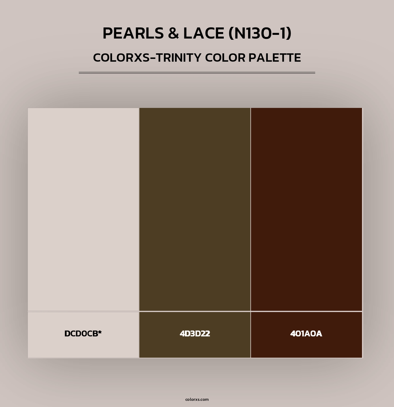 Pearls & Lace (N130-1) - Colorxs Trinity Palette