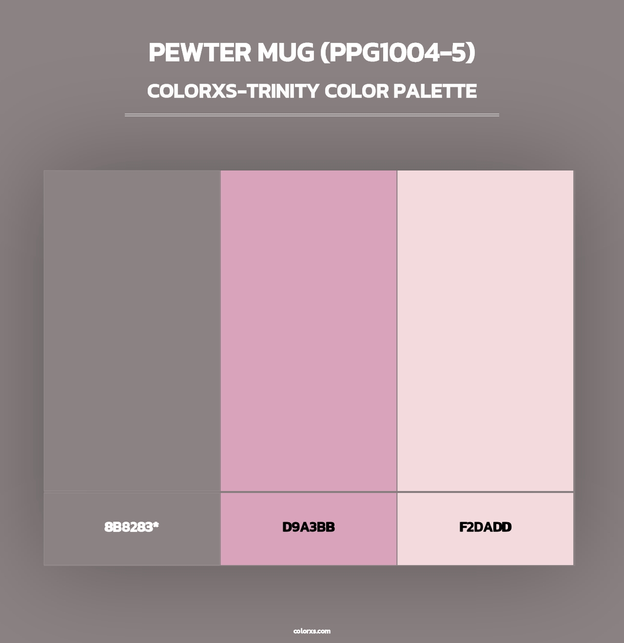 Pewter Mug (PPG1004-5) - Colorxs Trinity Palette