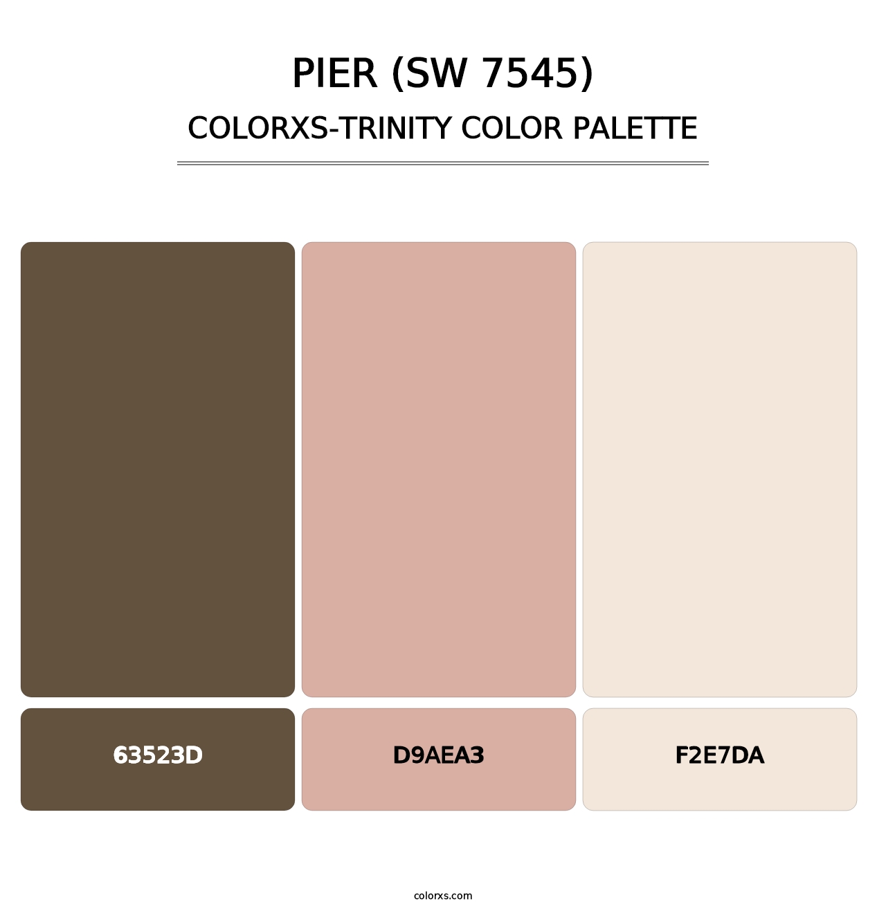 Pier (SW 7545) - Colorxs Trinity Palette