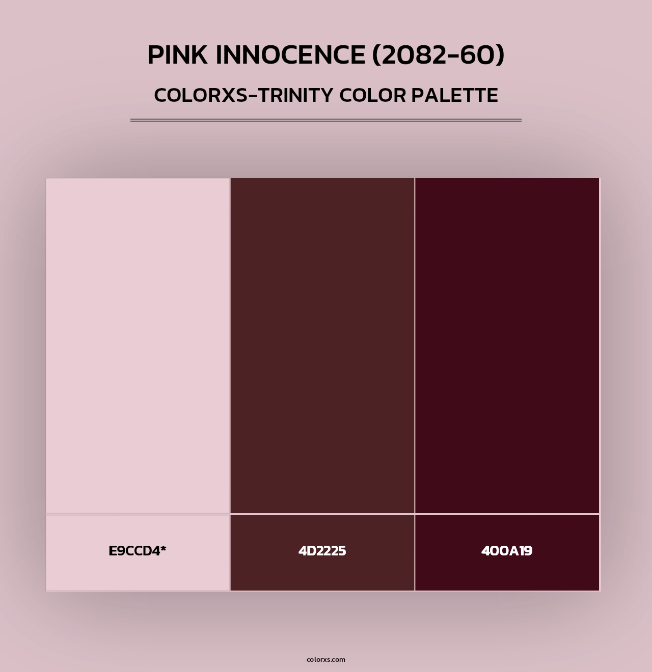 Pink Innocence (2082-60) - Colorxs Trinity Palette