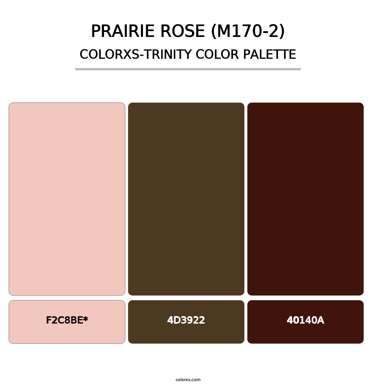 Prairie Rose (M170-2) - Colorxs Trinity Palette