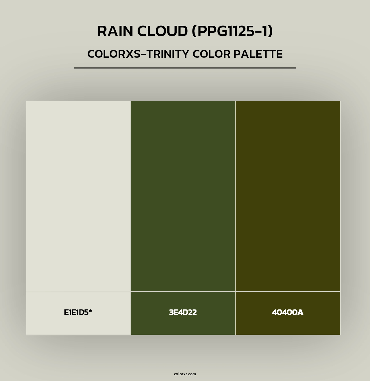 Rain Cloud (PPG1125-1) - Colorxs Trinity Palette
