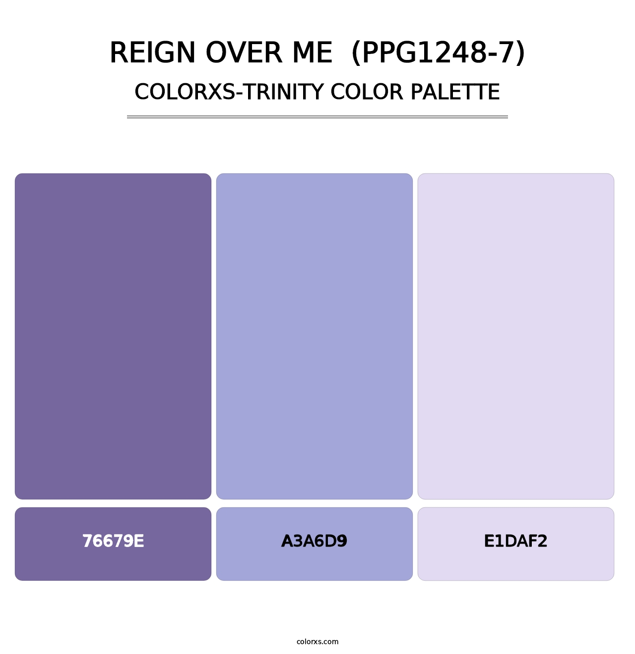 Reign Over Me  (PPG1248-7) - Colorxs Trinity Palette