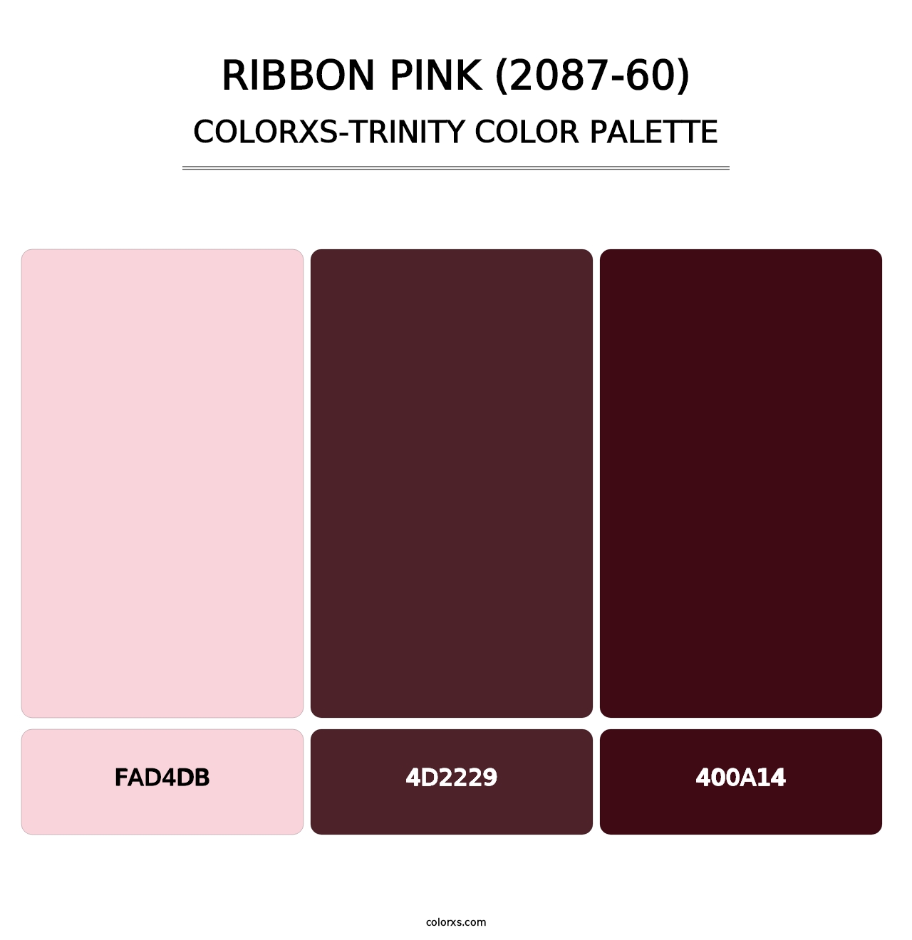 Ribbon Pink (2087-60) - Colorxs Trinity Palette