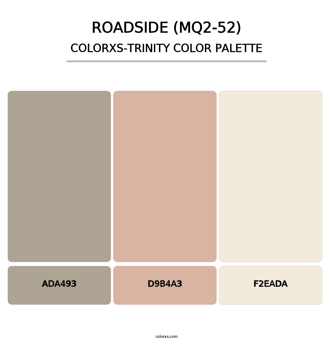 Roadside (MQ2-52) - Colorxs Trinity Palette