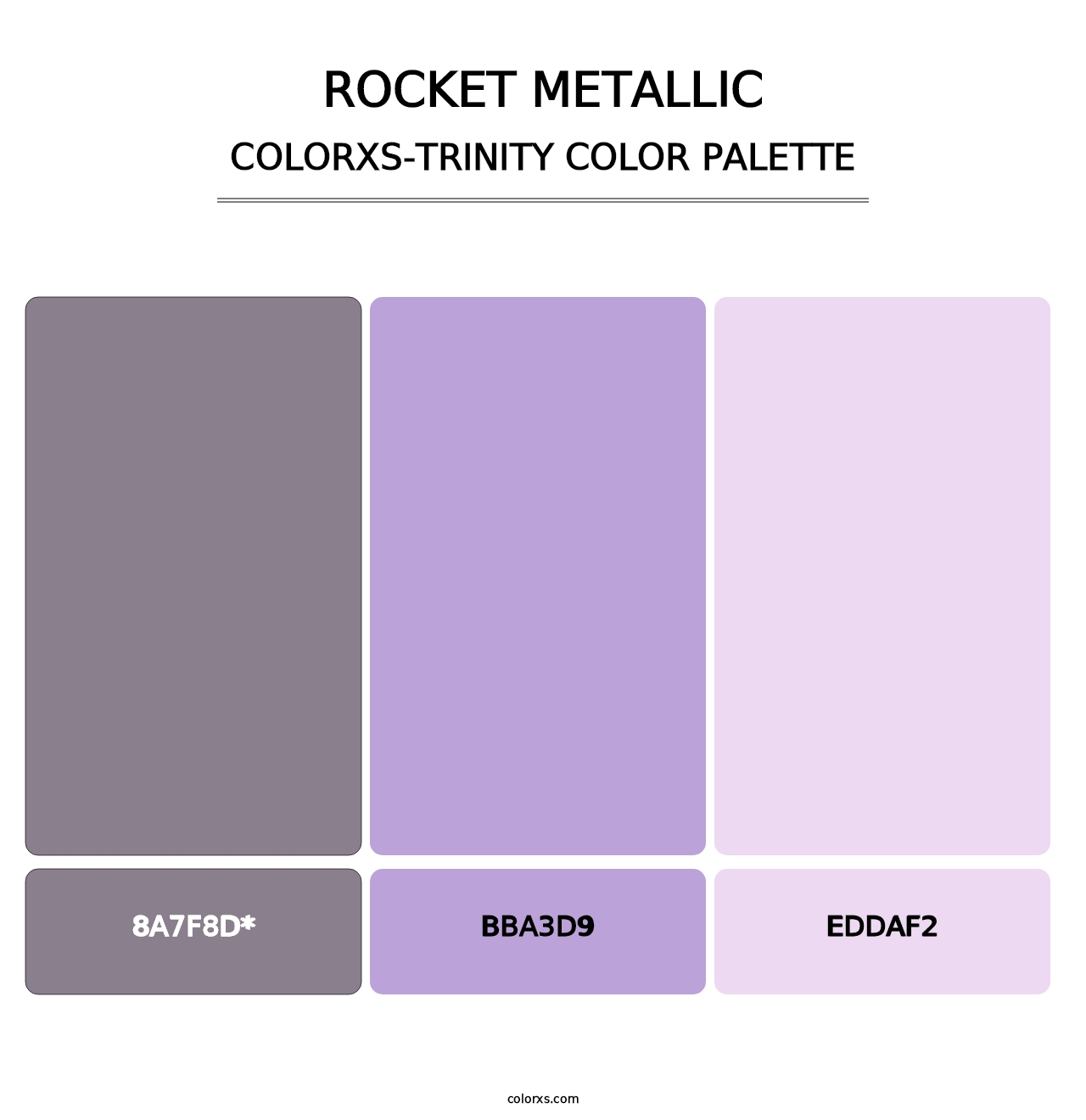 Rocket Metallic - Colorxs Trinity Palette