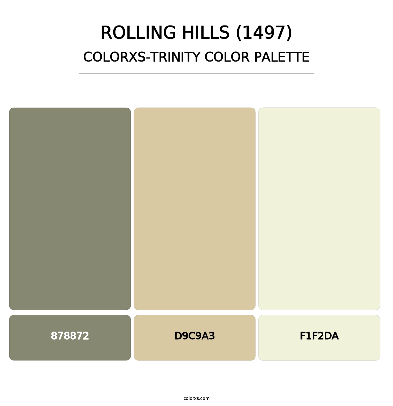 Rolling Hills (1497) - Colorxs Trinity Palette