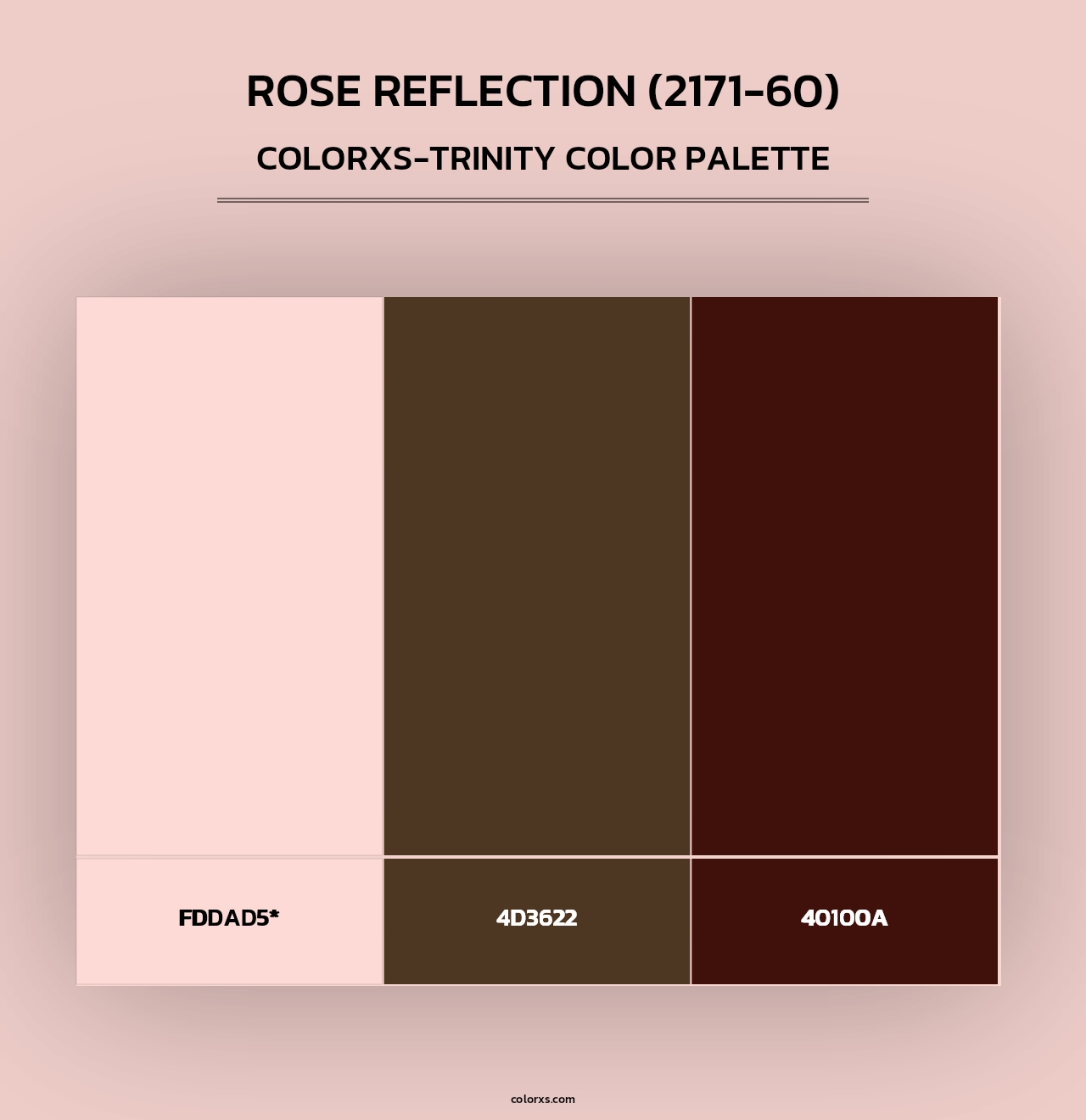Rose Reflection (2171-60) - Colorxs Trinity Palette