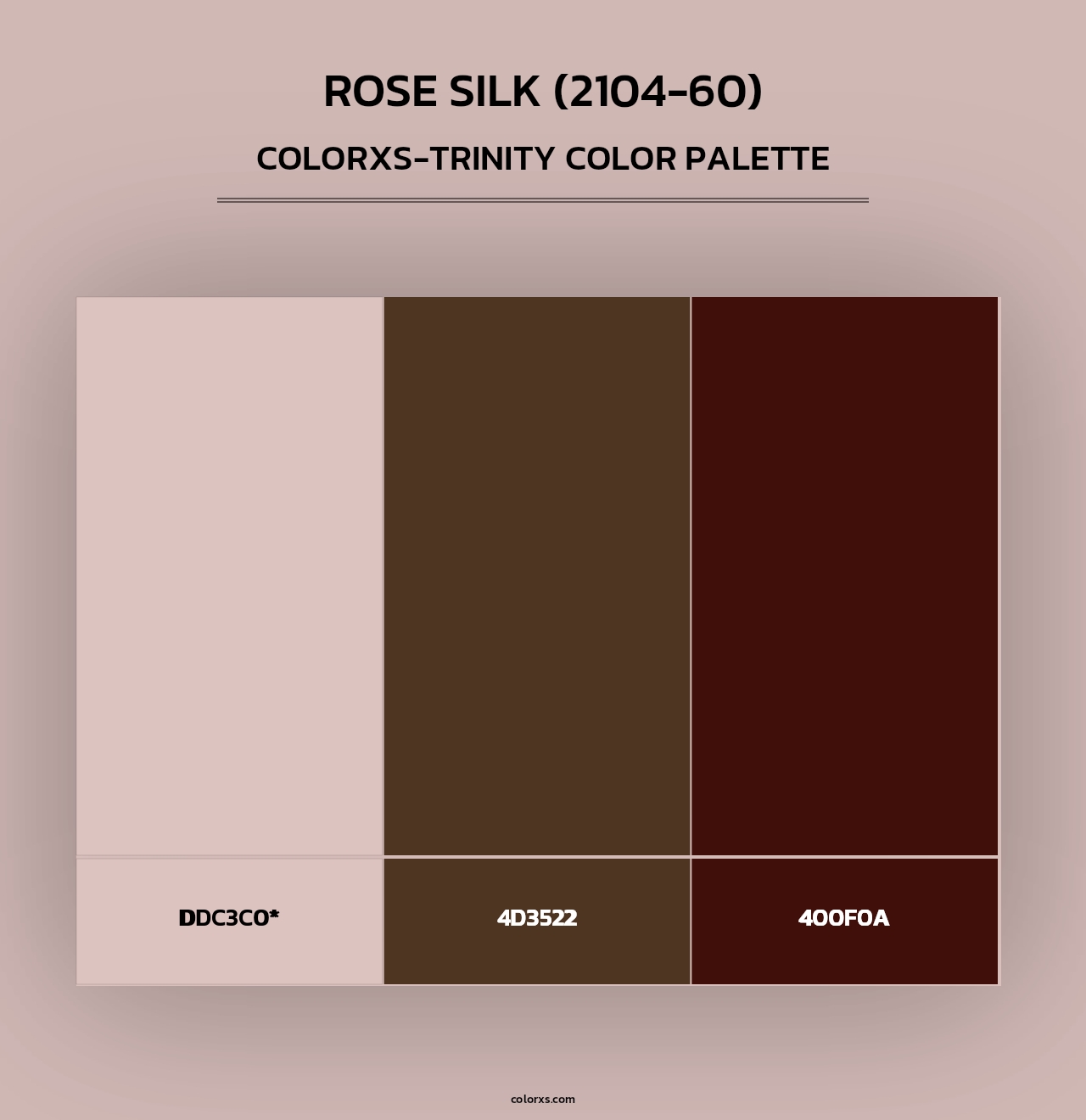 Rose Silk (2104-60) - Colorxs Trinity Palette