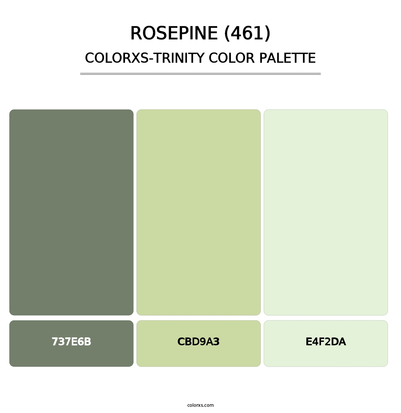Rosepine (461) - Colorxs Trinity Palette