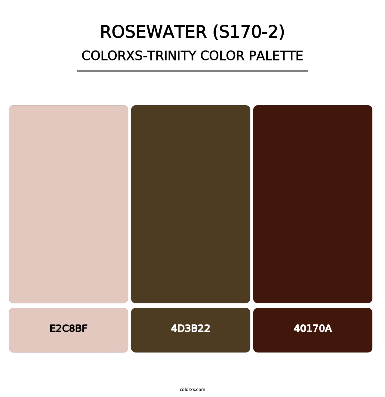 Rosewater (S170-2) - Colorxs Trinity Palette