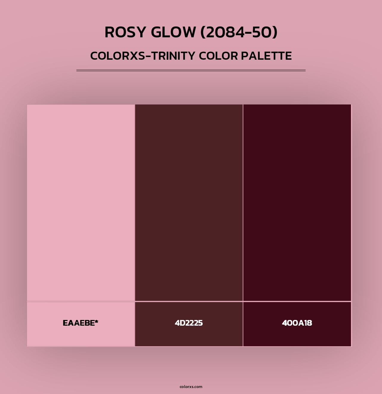 Rosy Glow (2084-50) - Colorxs Trinity Palette