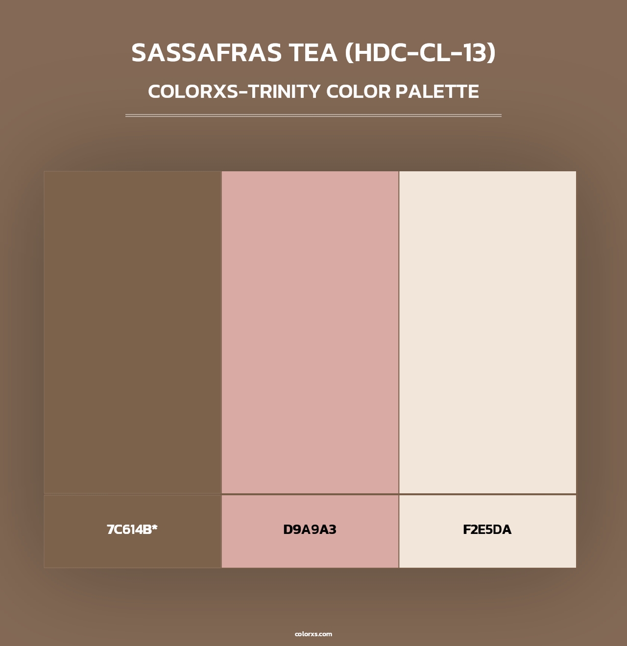 Sassafras Tea (HDC-CL-13) - Colorxs Trinity Palette