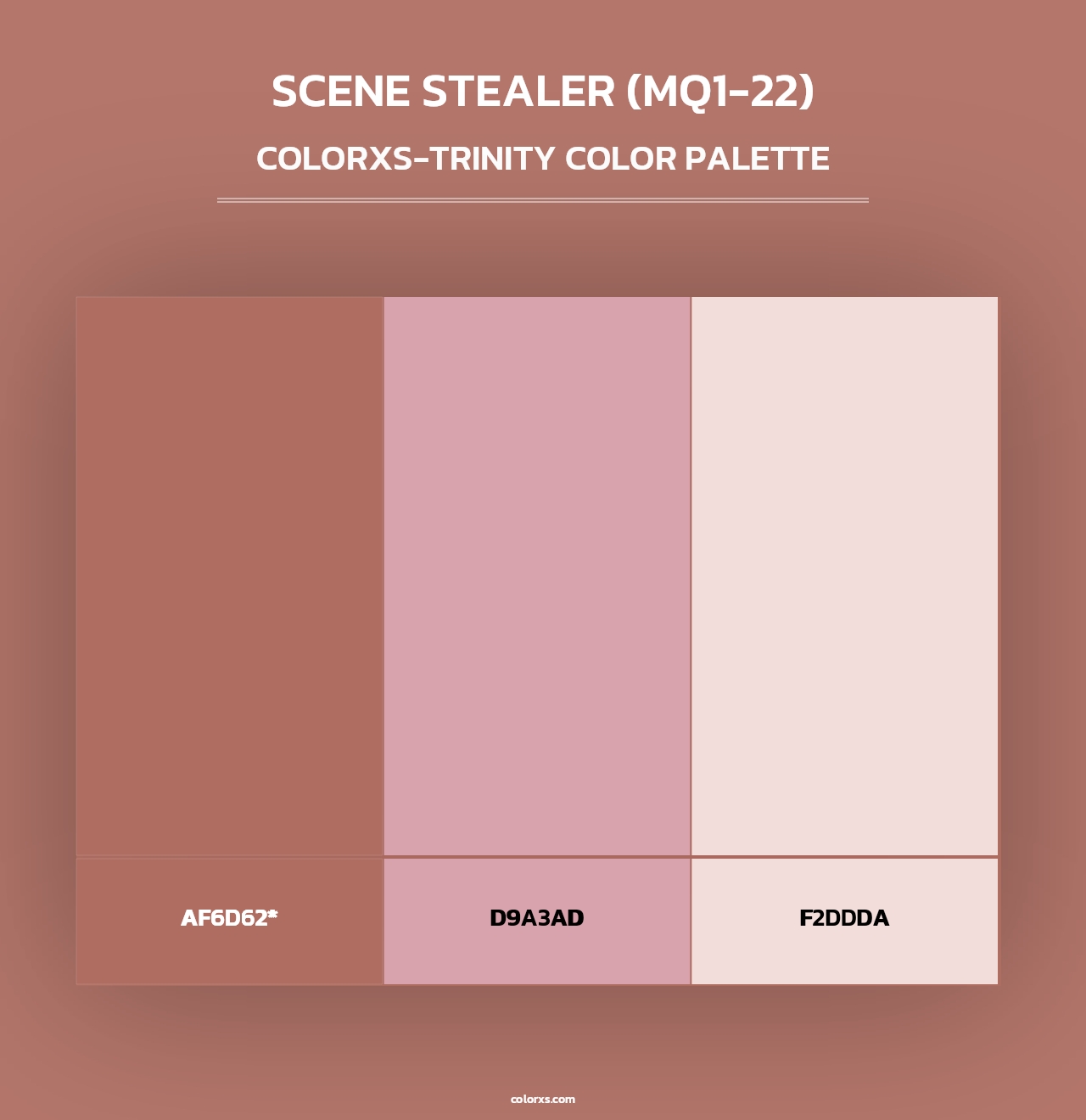 Scene Stealer (MQ1-22) - Colorxs Trinity Palette