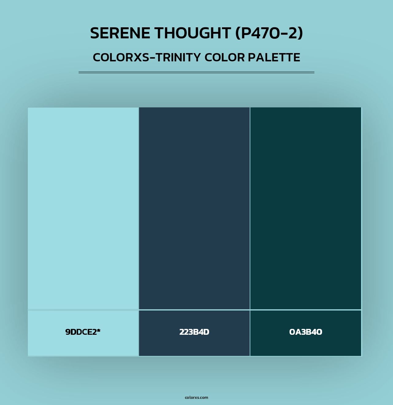 Serene Thought (P470-2) - Colorxs Trinity Palette