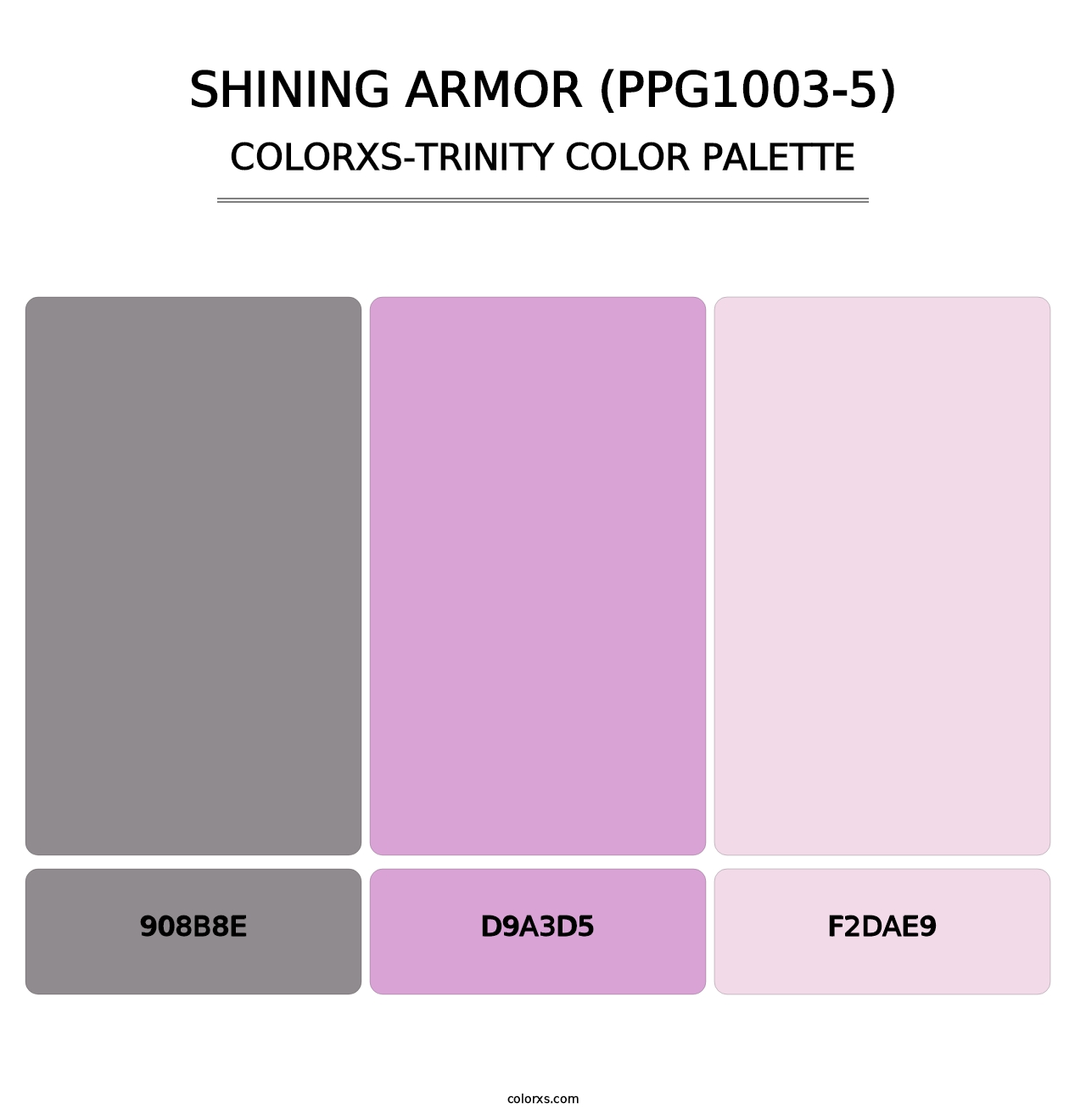Shining Armor (PPG1003-5) - Colorxs Trinity Palette