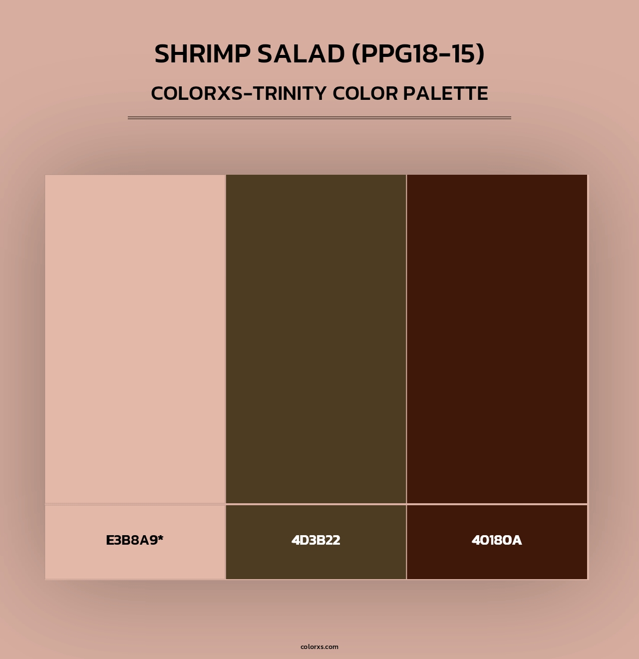 Shrimp Salad (PPG18-15) - Colorxs Trinity Palette