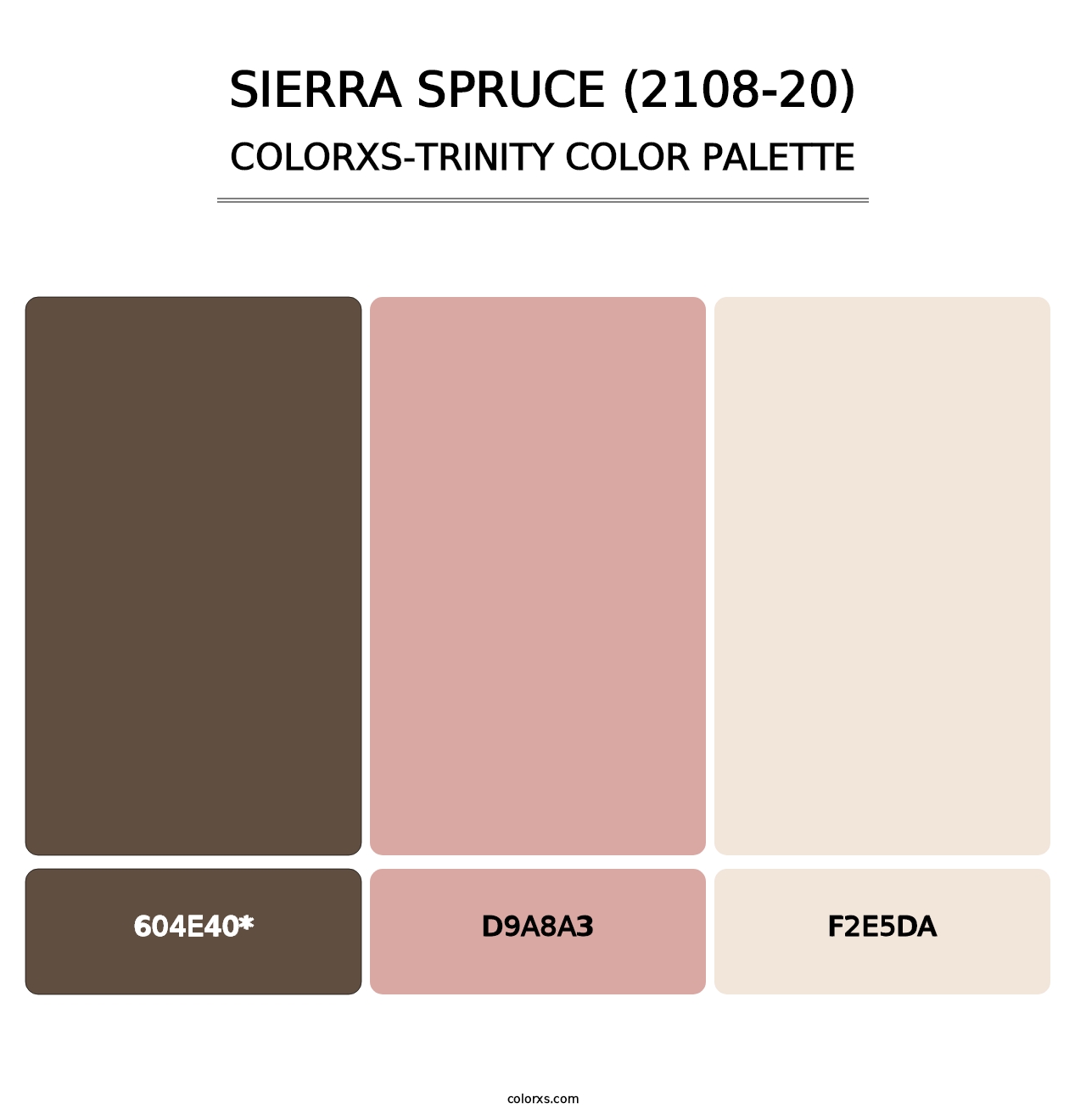 Sierra Spruce (2108-20) - Colorxs Trinity Palette