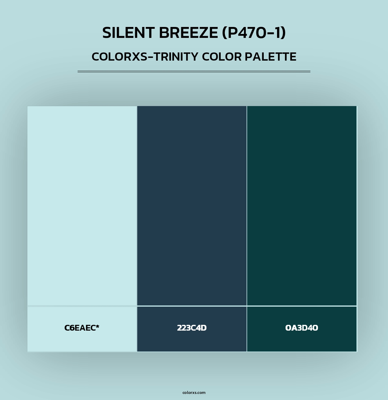 Silent Breeze (P470-1) - Colorxs Trinity Palette