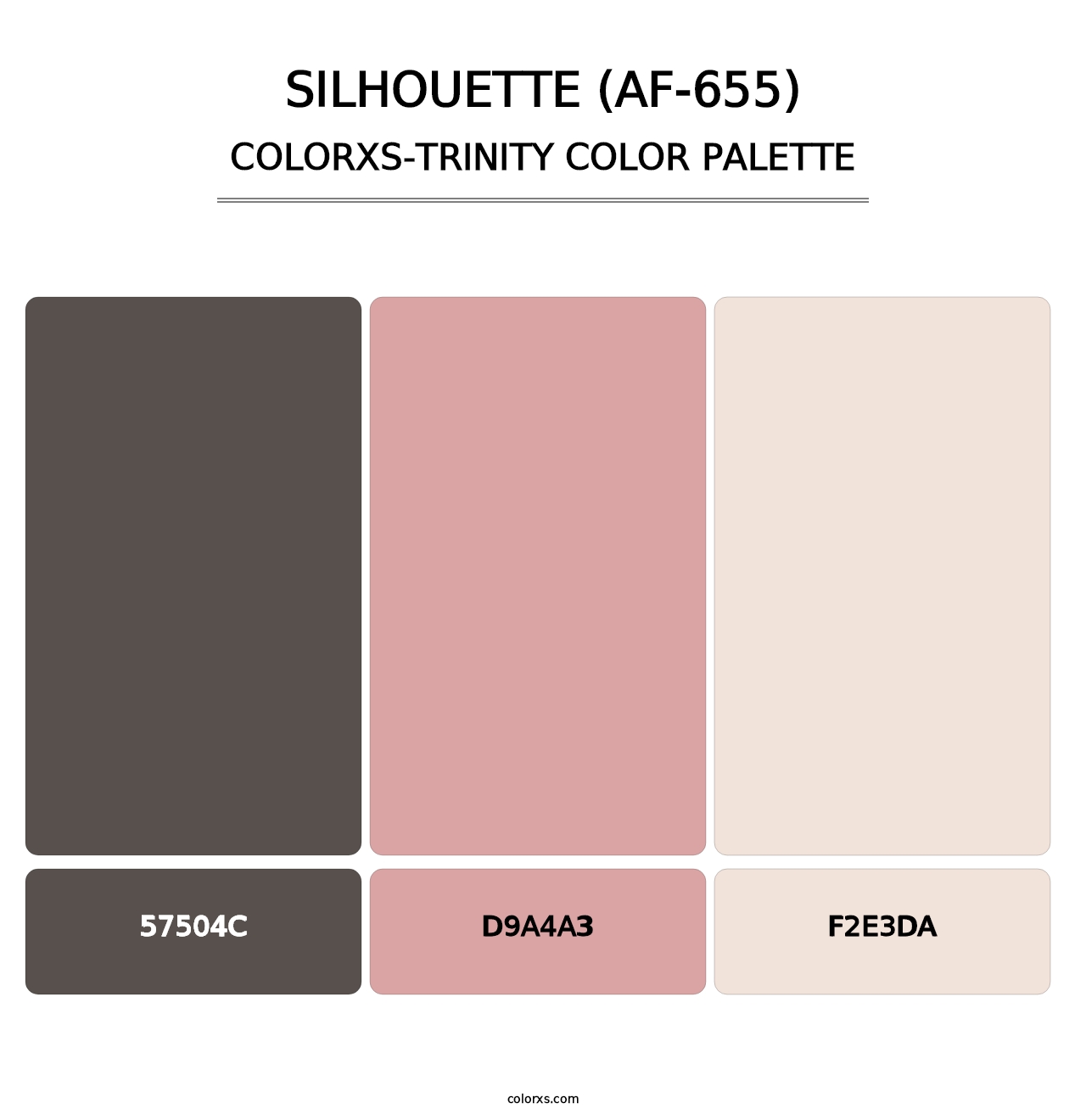 Silhouette (AF-655) - Colorxs Trinity Palette