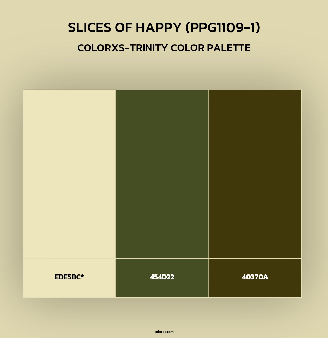 Slices Of Happy (PPG1109-1) - Colorxs Trinity Palette