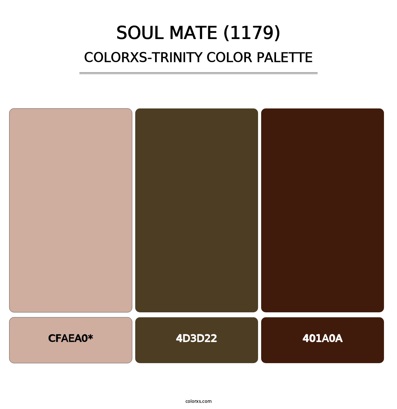 Soul Mate (1179) - Colorxs Trinity Palette