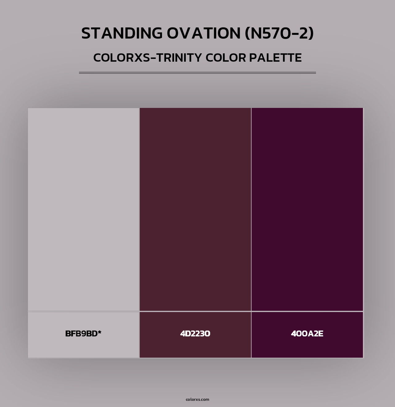 Standing Ovation (N570-2) - Colorxs Trinity Palette