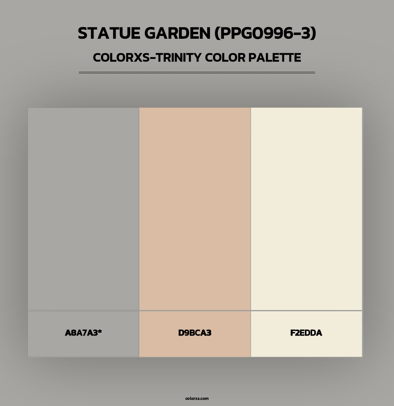 Statue Garden (PPG0996-3) - Colorxs Trinity Palette