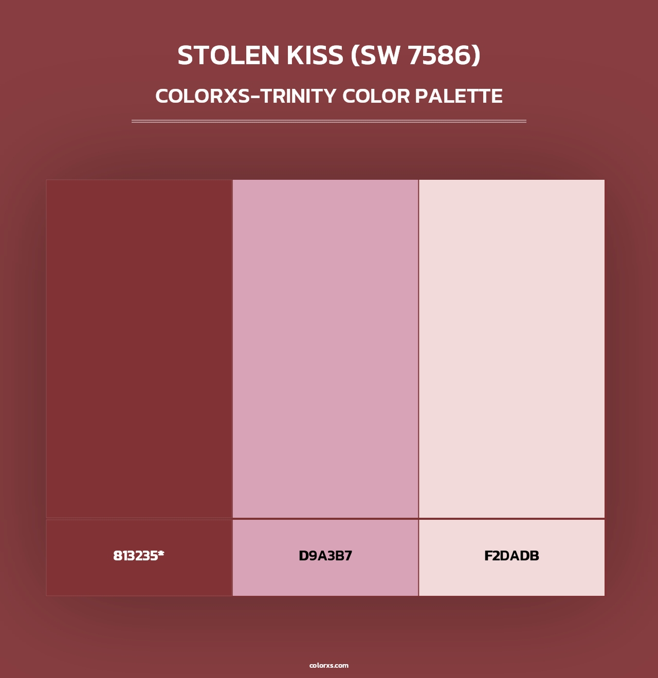 Stolen Kiss (SW 7586) - Colorxs Trinity Palette