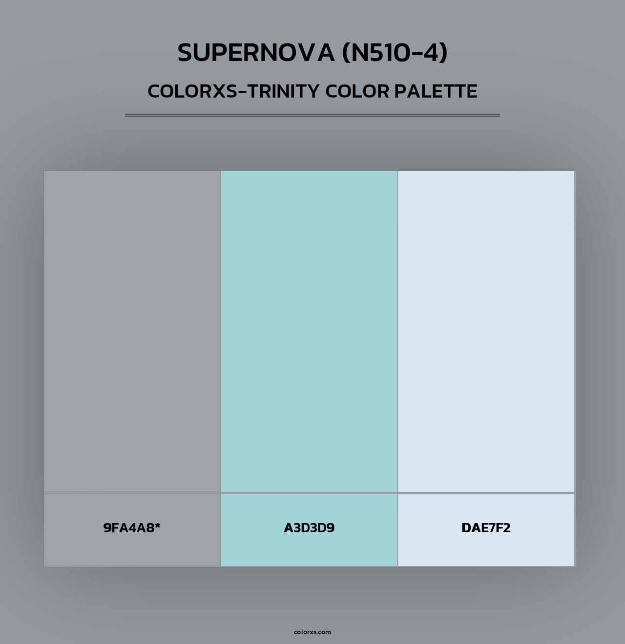 Supernova (N510-4) - Colorxs Trinity Palette