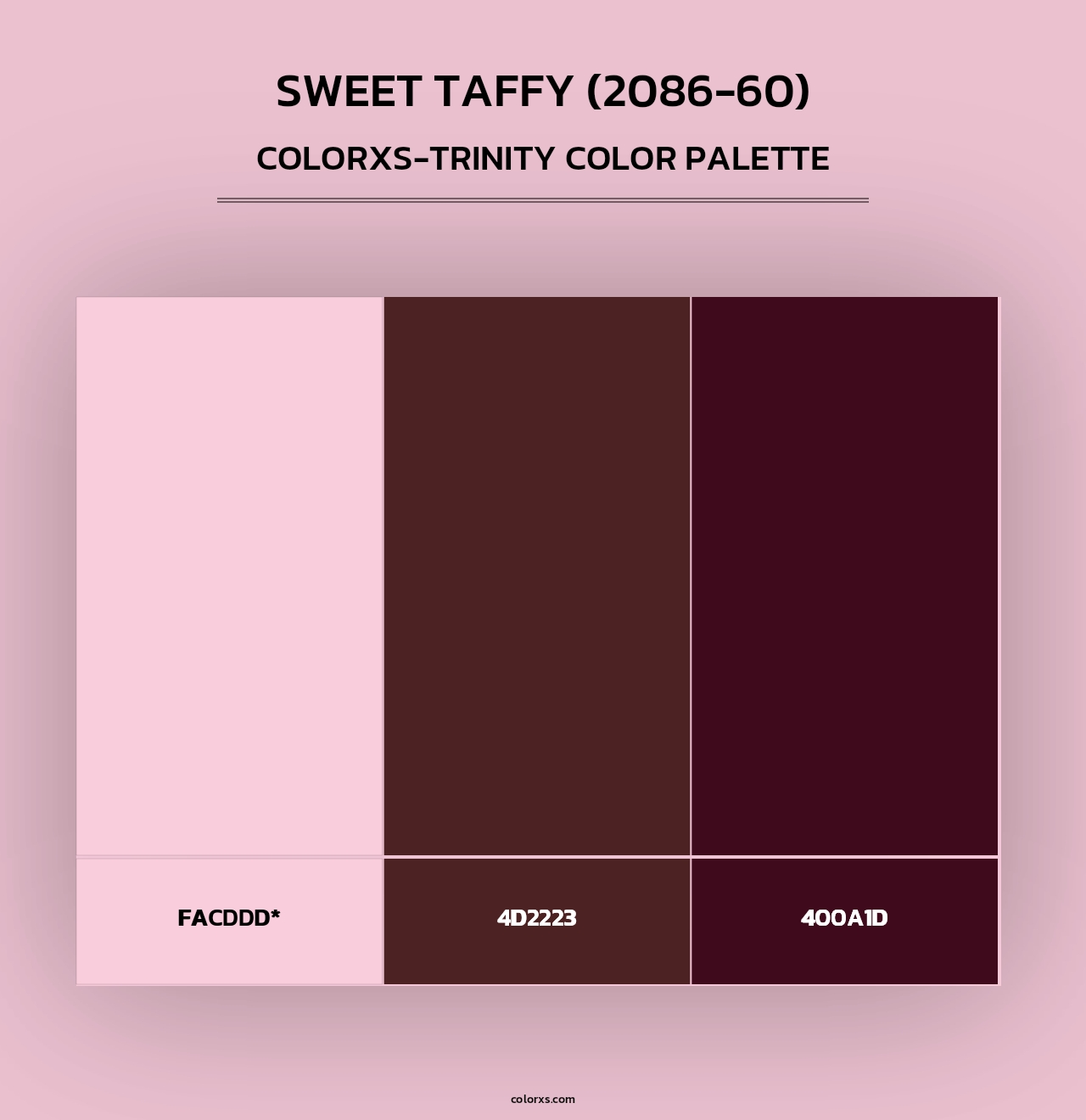 Sweet Taffy (2086-60) - Colorxs Trinity Palette