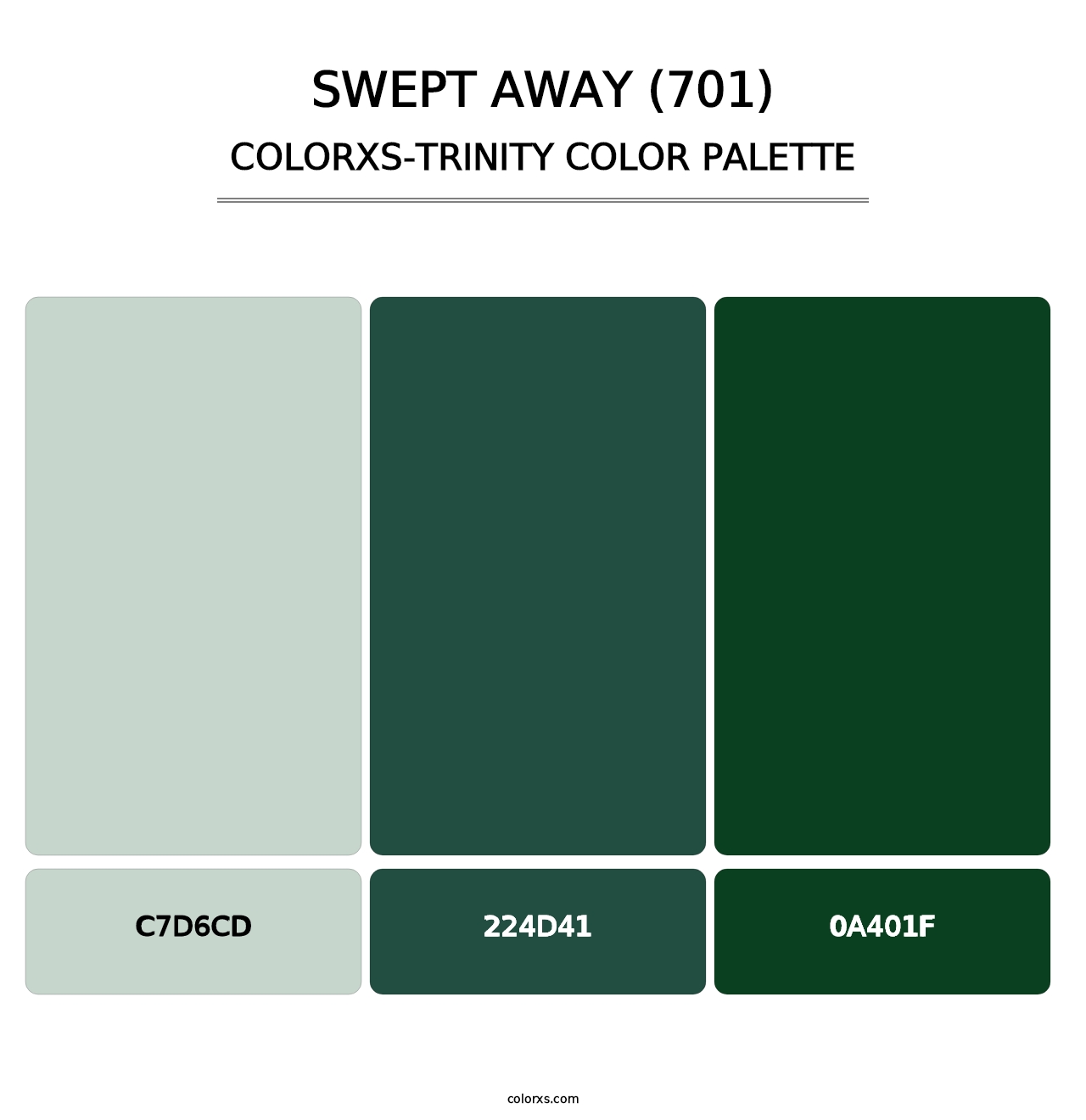 Swept Away (701) - Colorxs Trinity Palette