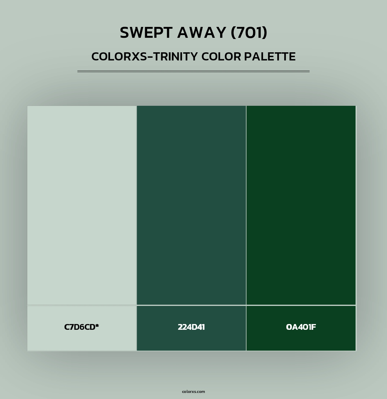 Swept Away (701) - Colorxs Trinity Palette