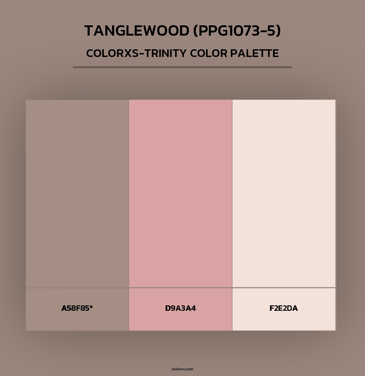 Tanglewood (PPG1073-5) - Colorxs Trinity Palette