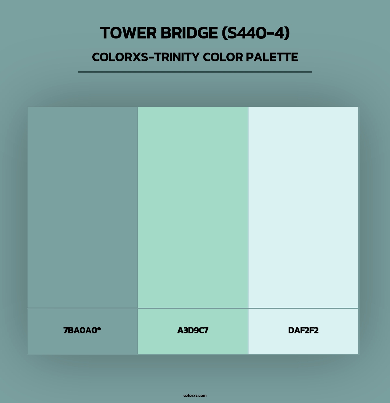 Tower Bridge (S440-4) - Colorxs Trinity Palette