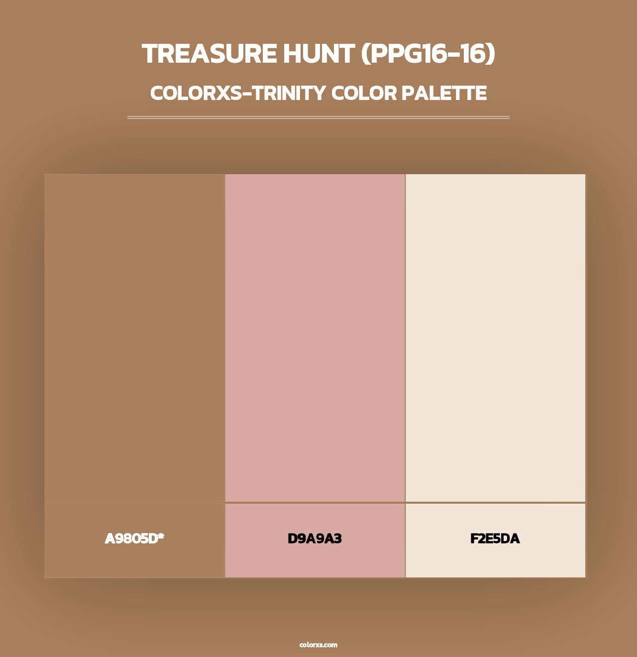 Treasure Hunt (PPG16-16) - Colorxs Trinity Palette