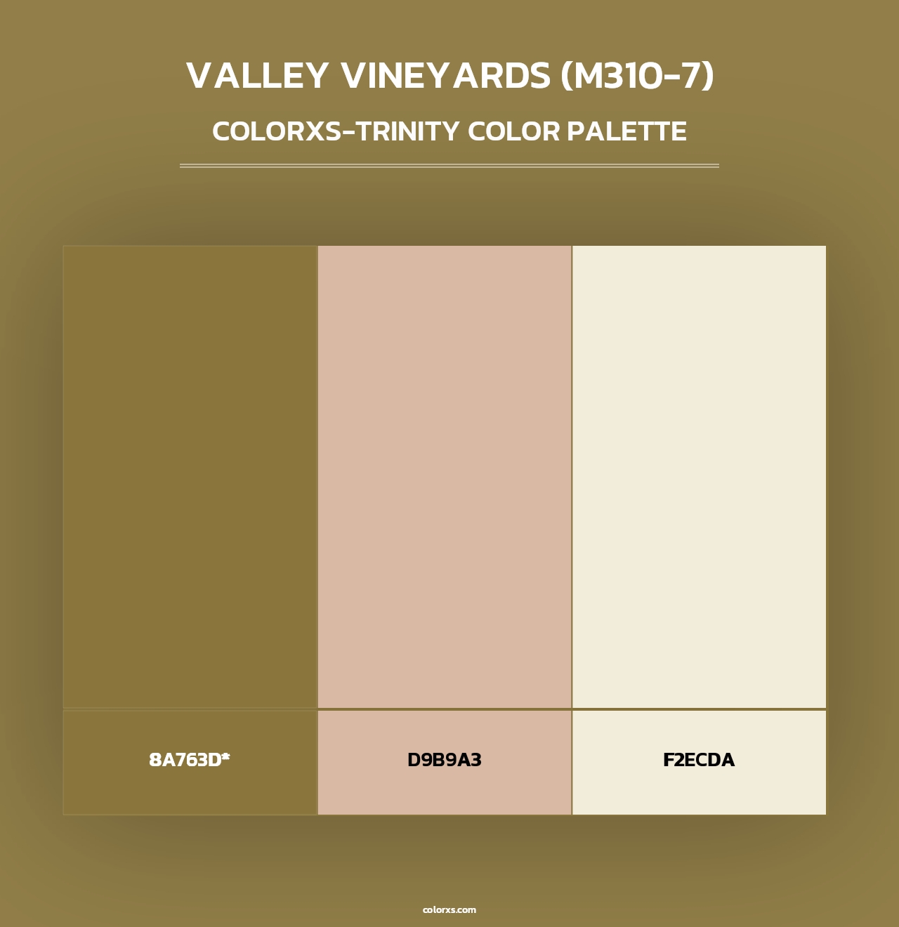 Valley Vineyards (M310-7) - Colorxs Trinity Palette