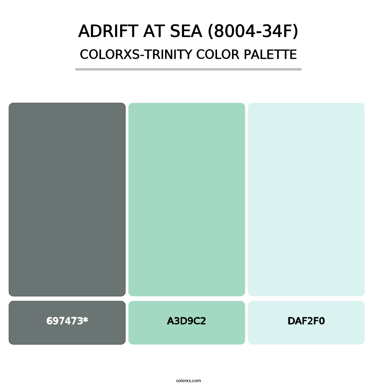 Adrift at Sea (8004-34F) - Colorxs Trinity Palette