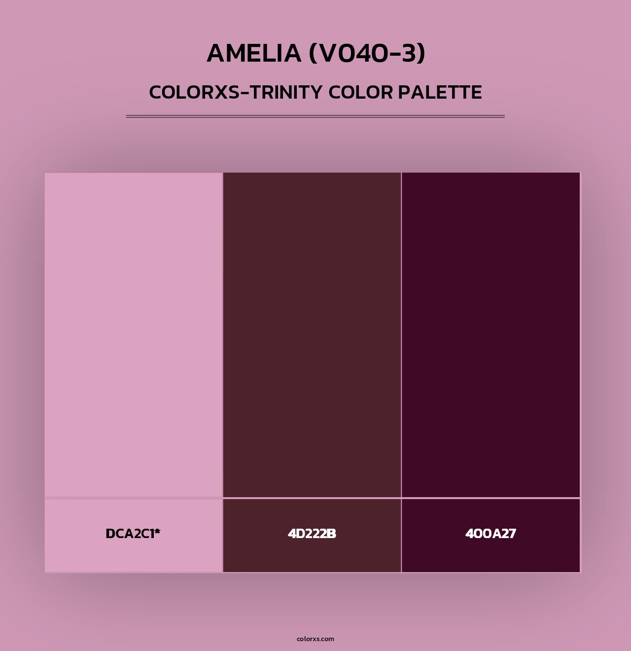Amelia (V040-3) - Colorxs Trinity Palette
