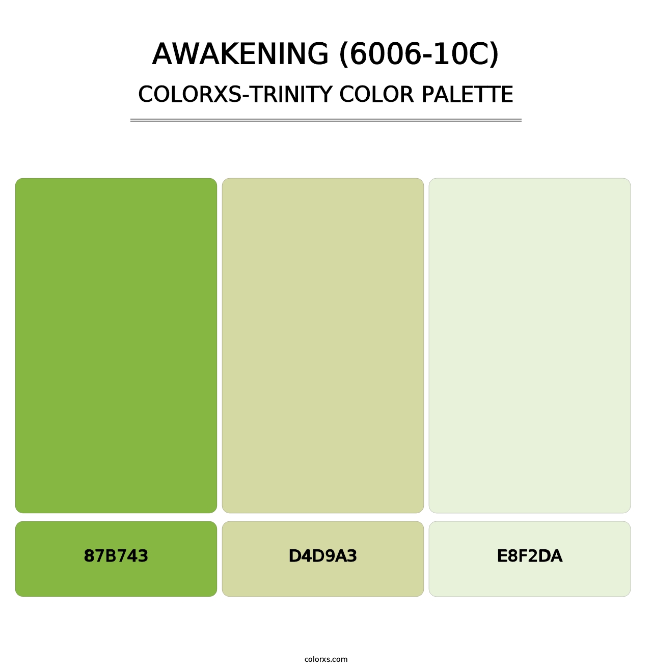 Awakening (6006-10C) - Colorxs Trinity Palette