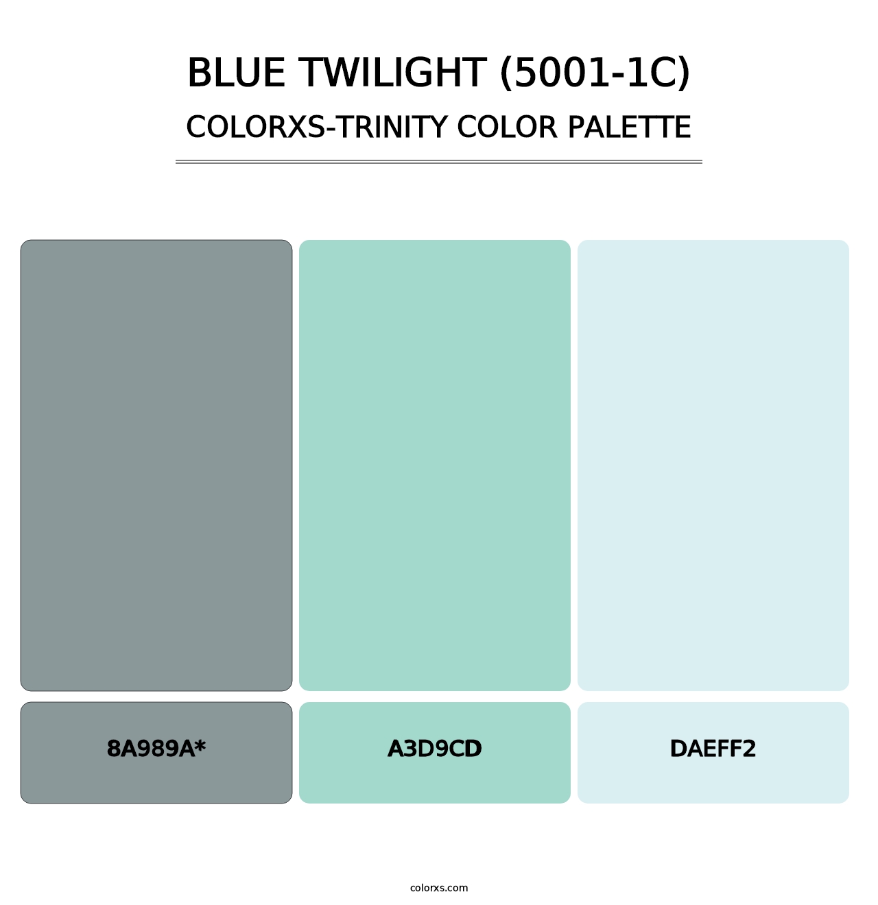 Blue Twilight (5001-1C) - Colorxs Trinity Palette