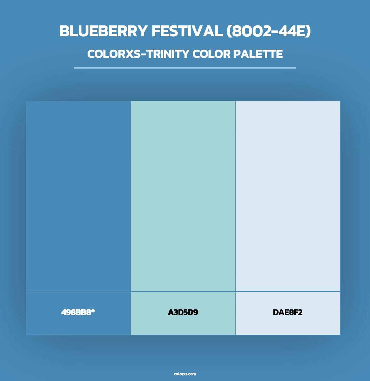 Blueberry Festival (8002-44E) - Colorxs Trinity Palette