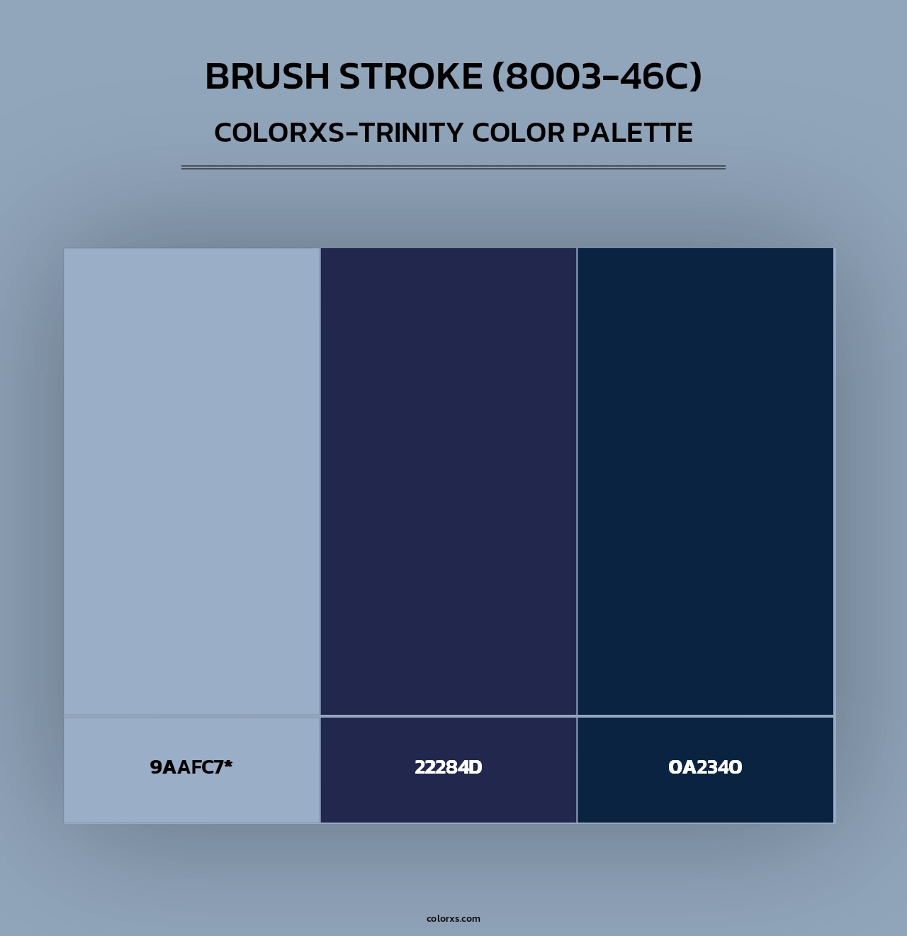Brush Stroke (8003-46C) - Colorxs Trinity Palette