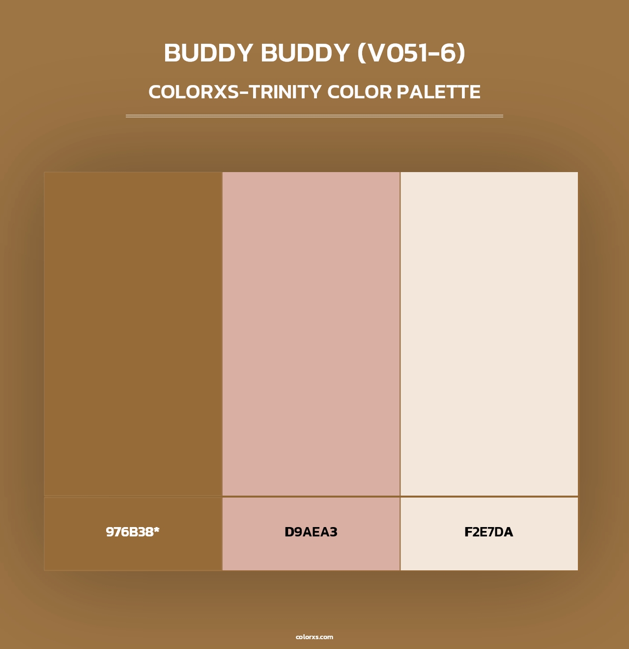 Buddy Buddy (V051-6) - Colorxs Trinity Palette