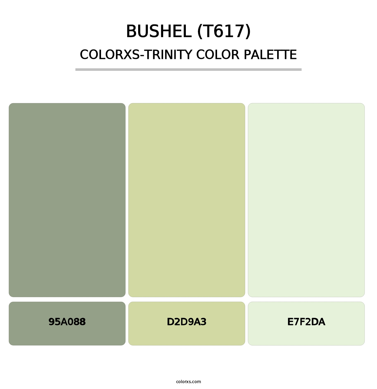 Bushel (T617) - Colorxs Trinity Palette
